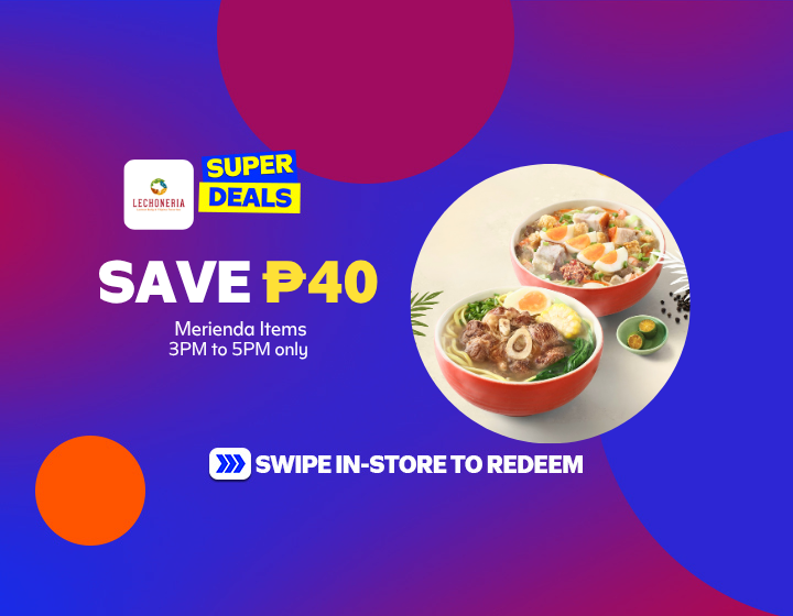 P40 Off On Merienda Items