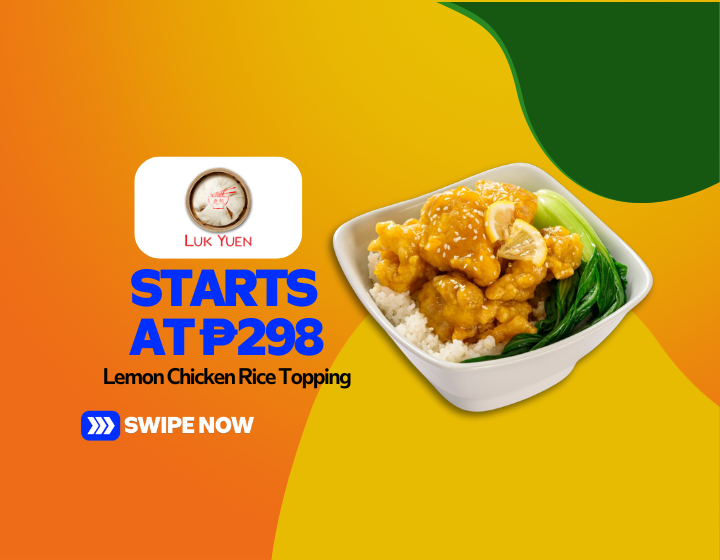 Lemon Chicken Rice Topping Starting At P298