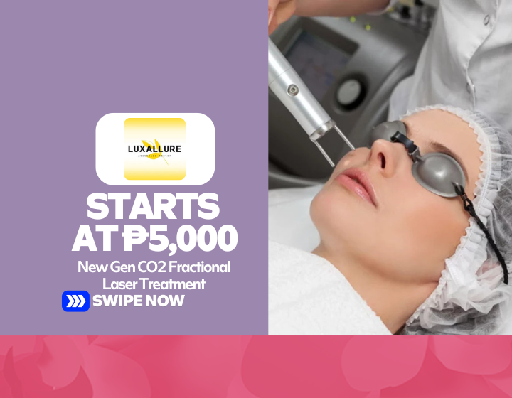 New Gen ️CO2 Fractional Laser Treatment Starting At P5,000
