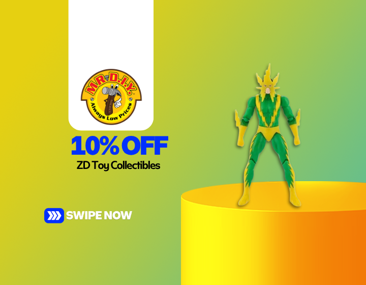 10% Off On ZD Toy Collectibles 