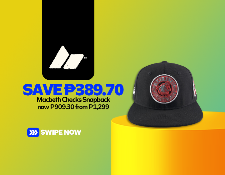 Less P389.70 On The Macbeth Checks Snapback