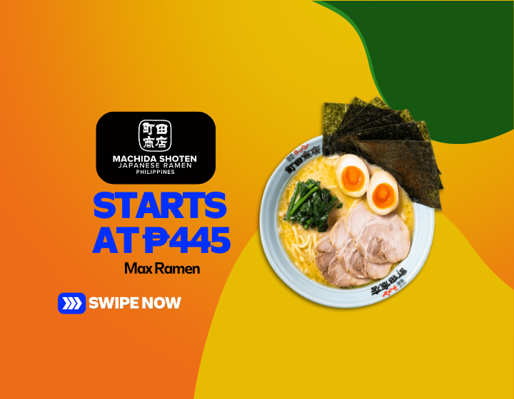 Max Ramen Starting At P445
