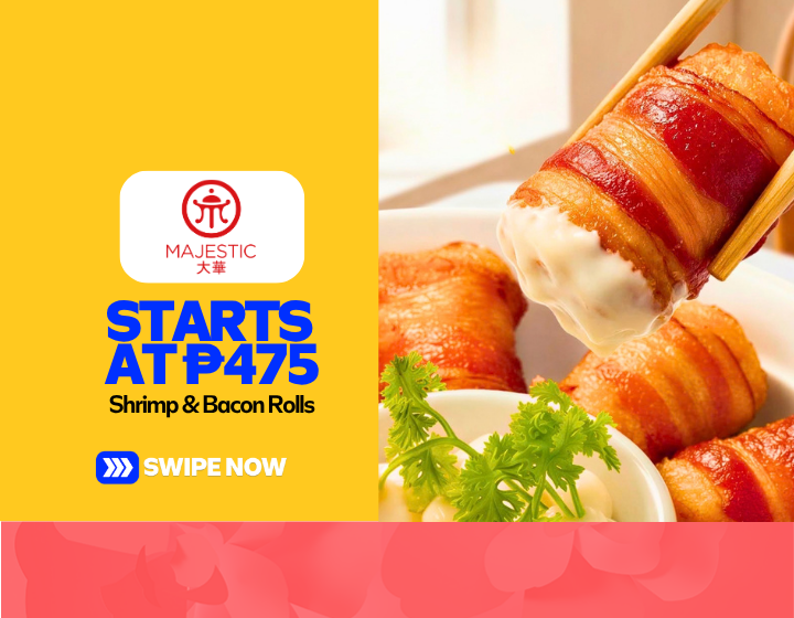 Shrimp & Bacon Rolls Starting At P475
