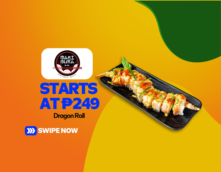 Dragon Roll Starting At P249