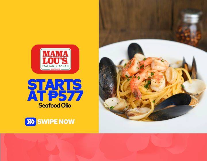 Seafood Olio Starting At P577