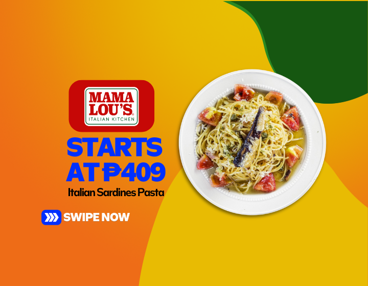 Italian Sardines Pasta Starting At P409