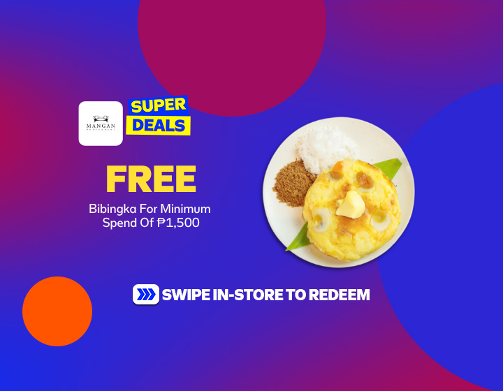 Free Bibingka For Minimum Spend Of P1,500