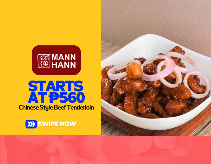 Chinese Style Beef Tenderloin Starting At P560