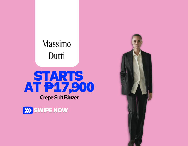 Crepe Suit Blazer Starting At P17,900