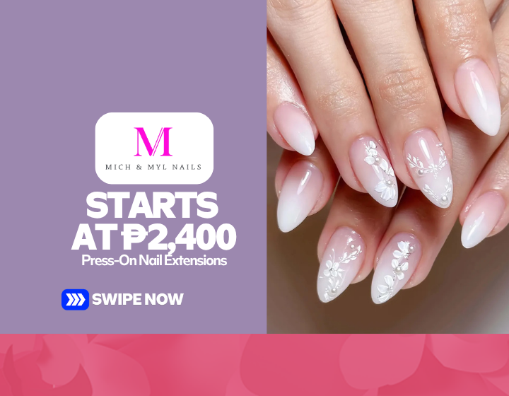Press-On Nail Extensions Starting At P2,400