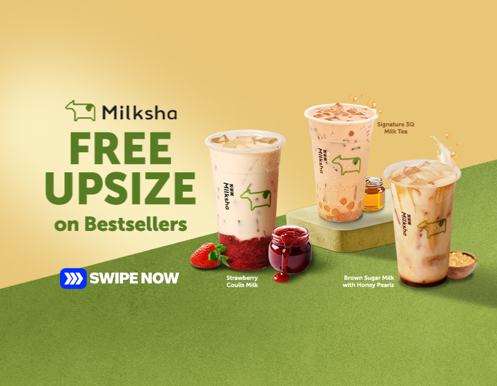 Free Upsize on Bestsellers