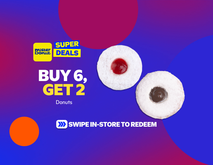 Buy 6, Get 2 On Donuts