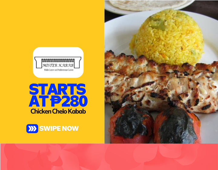 Chicken Chelo Kabab Starts At P280