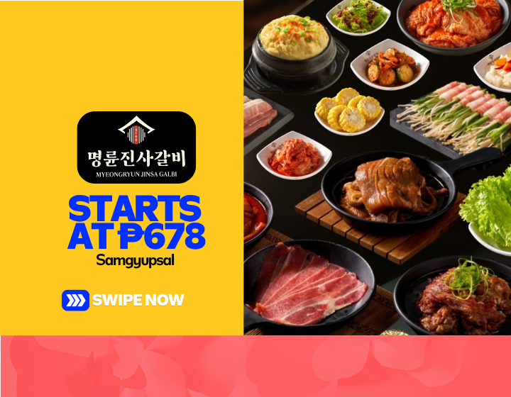 Samgyupsal Starting At P678