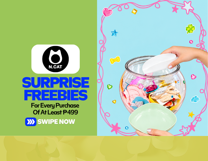 Unlock Surprise Freebies For Every Purchase Of At Least P499