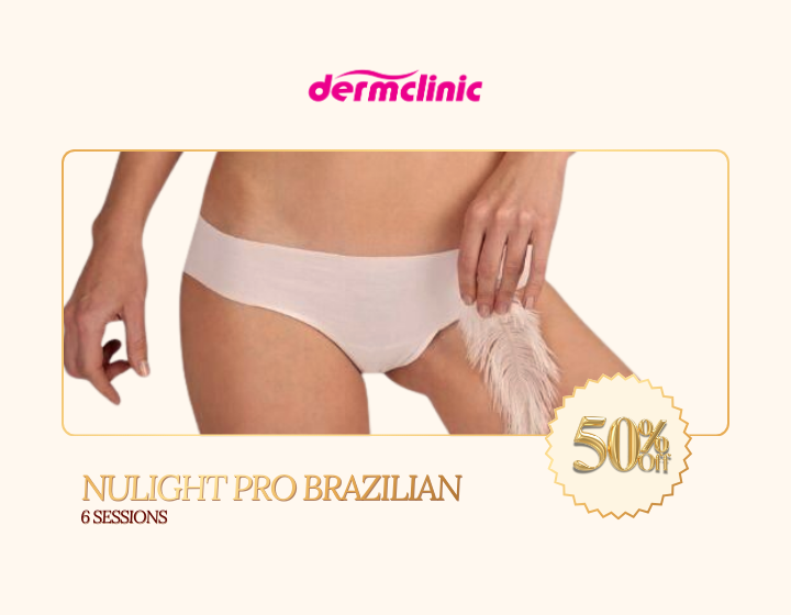 50% OFF on NuLight Pro Brazillian (6 Sessions)