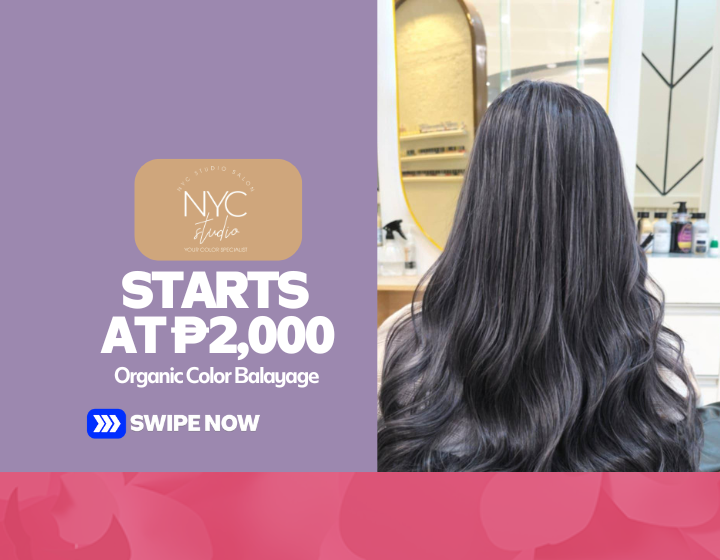 Organic Color Balayage Starting At P2,000