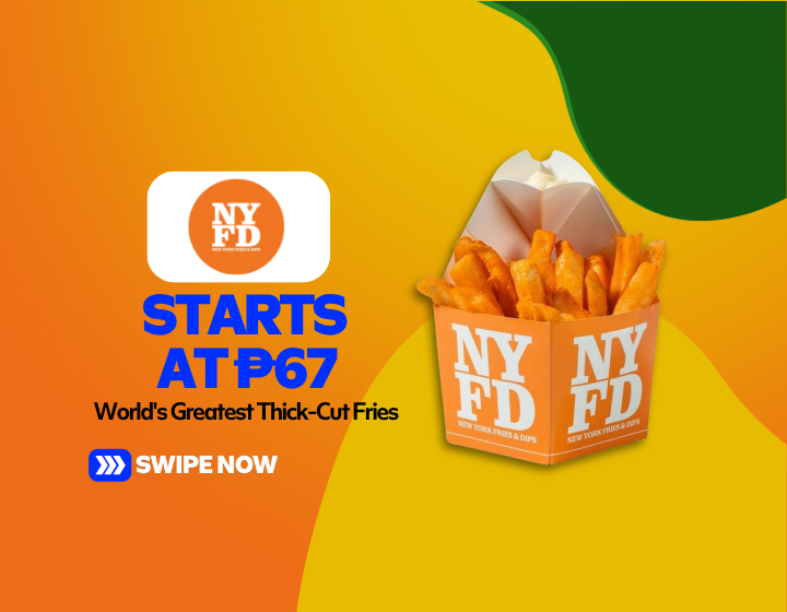 World's Greatest Thick-Cut Fries Starting At P67