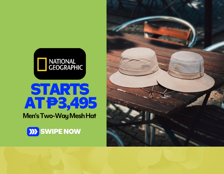 Men's Two-Way Mesh Hat Starting At P3,495