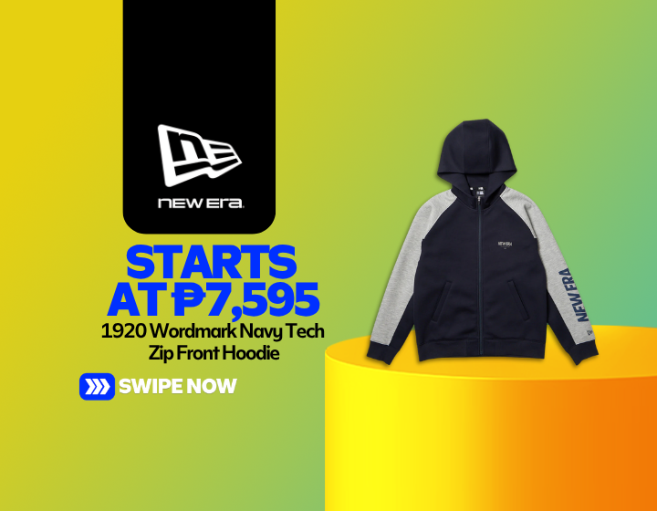 1920 Wordmark Navy Tech Zip Front Hoodie Starting At P7,595