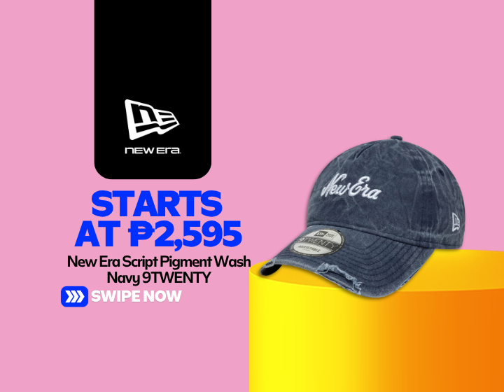 New Era Script Pigment Wash Navy 9TWENTY Starting At P2,595