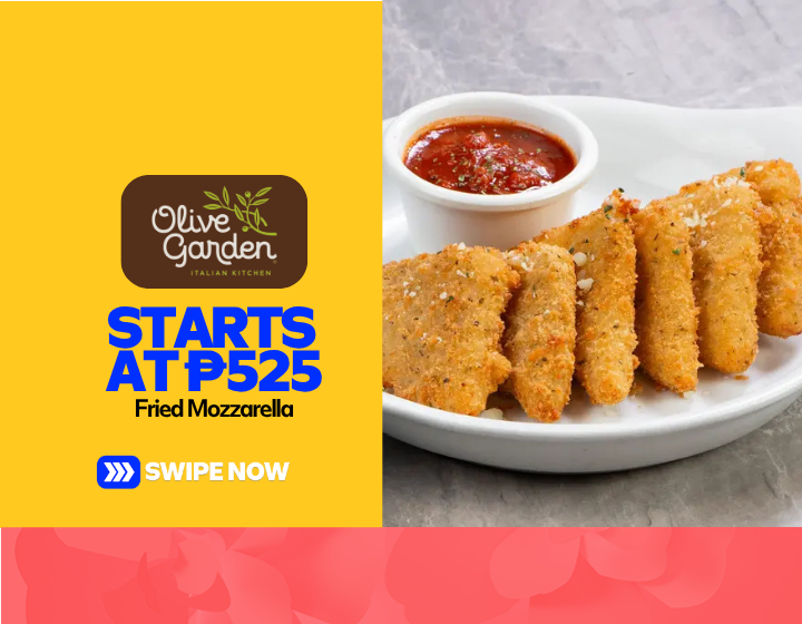 Fried Mozzarella Starting At P525