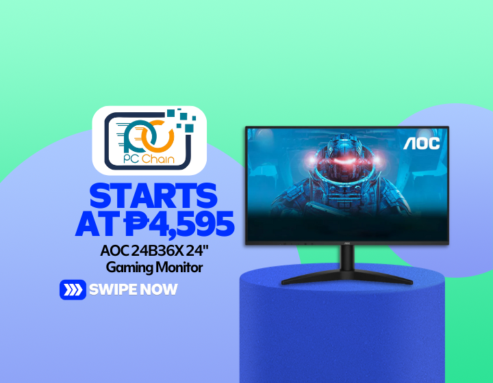 AOC 24B36X 24" Gaming Monitor Starting At P4,595