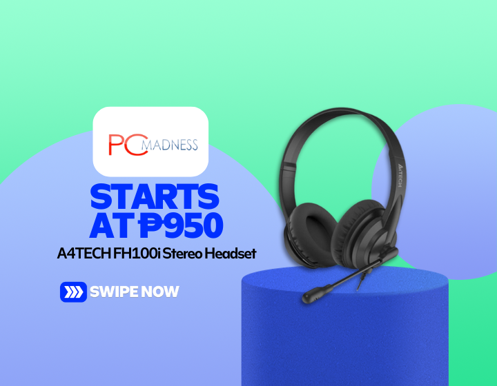 A4TECH FH100i Stereo Headset Starting At P950