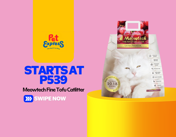 Meowtech Fine Tofu Catlitter Starts at P539