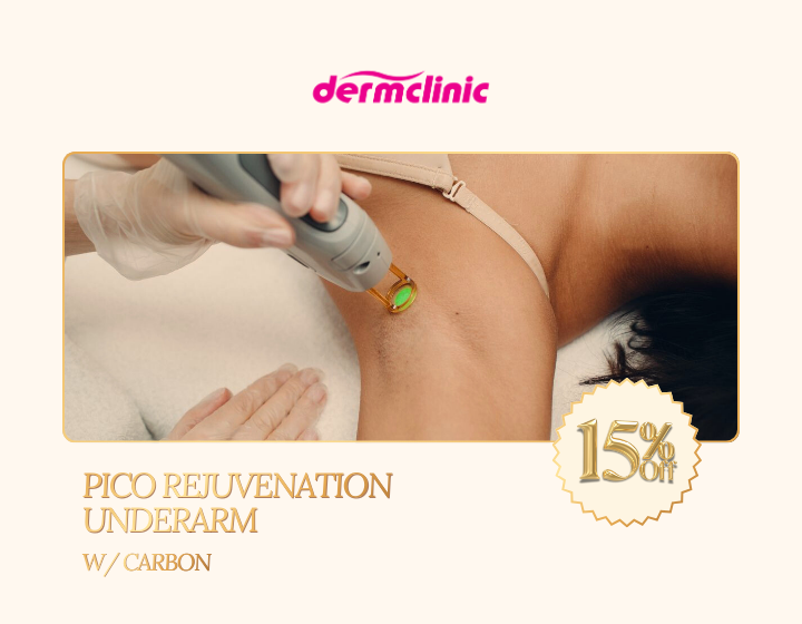 15% OFF on Pico Underarm Rejuvenation White with Carbon