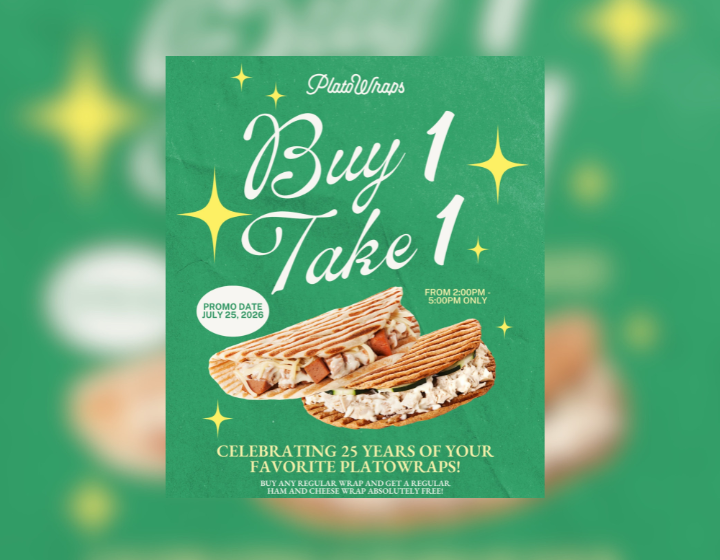 FREE Ham and Cheese Wrap When You Purchase any regular Wrap