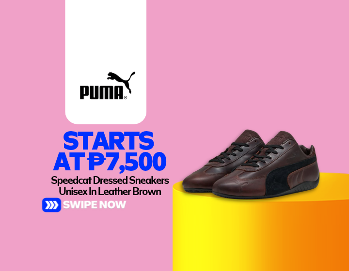 Speedcat Dressed Sneakers Unisex In Leather Brown Starting At P7,500