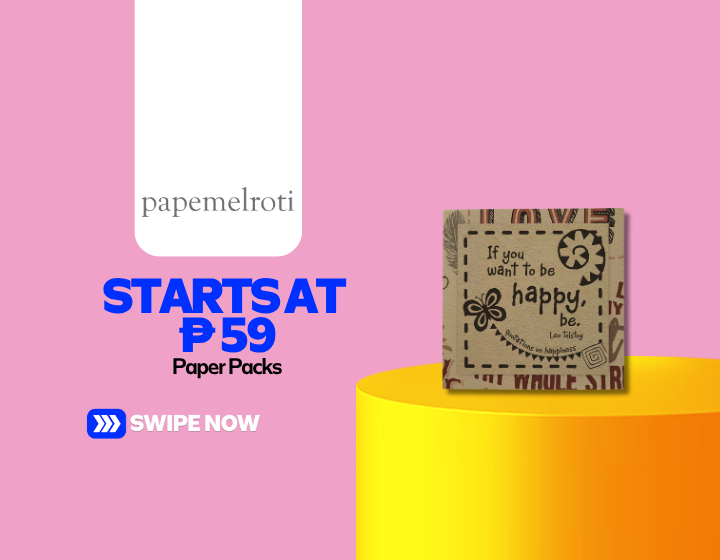 Paper Packs for Only ₱59