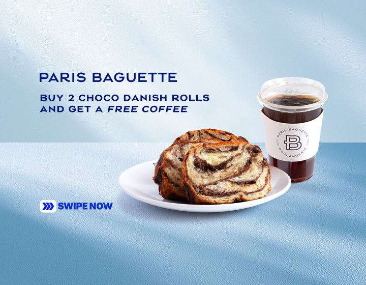Buy 2 Choco Danish and Get FREE Coffee