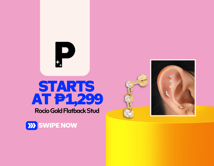 Rocio Gold Flatback Stud Starting At P1,299