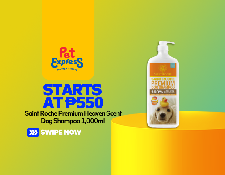 Saint Roche Premium Heaven Scent Dog Shampoo 1,000ml Starting At P550