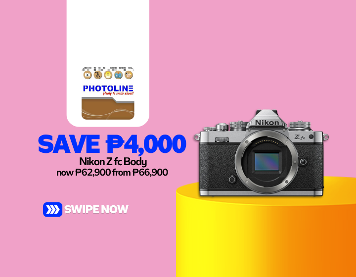 Less P4,000 On The Nikon Z fc Body