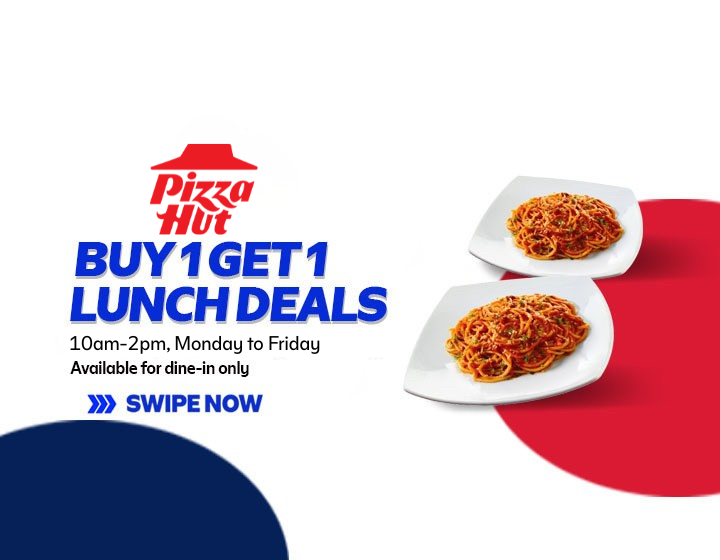 Buy 1 Get 1 On Any Regular Pasta