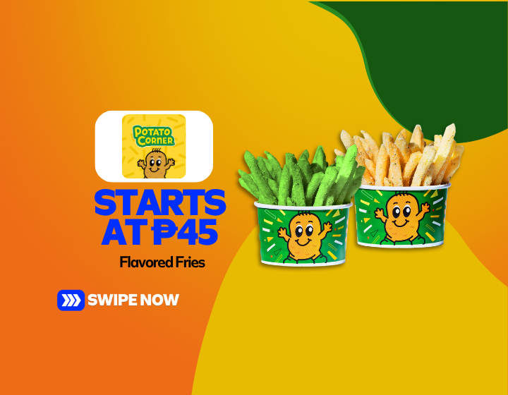 Flavored Fries Starting At P45