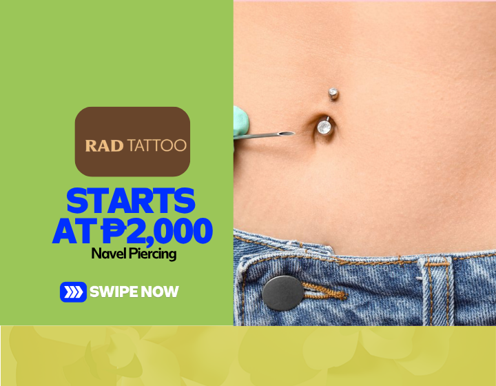 Navel Piercing Starting At P2,000