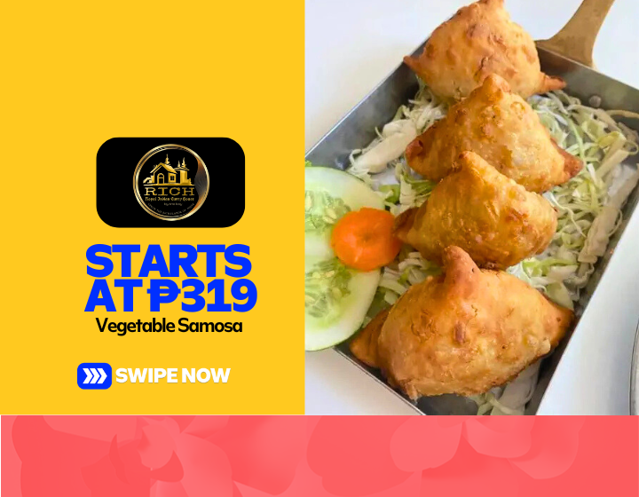 Vegetable Samosa Starting At P319
