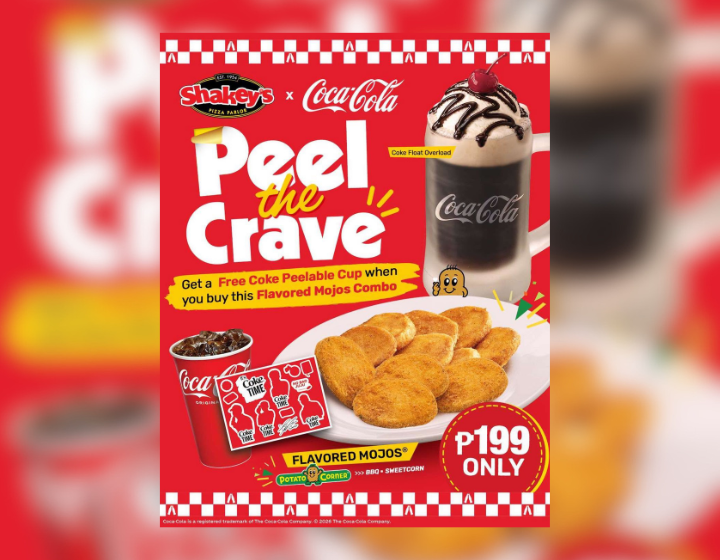  FREE Coke Peelable Cup When You Purchased Flavored Mojos Combo for ₱199