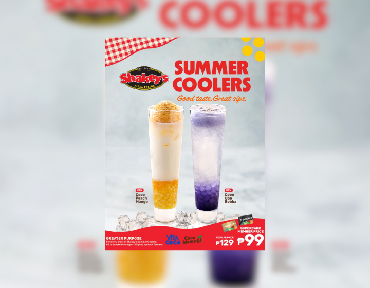 New Summer Coolers starts at  ₱129
