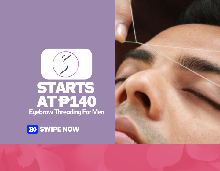 Eyebrow Threading For Men Starting At P140