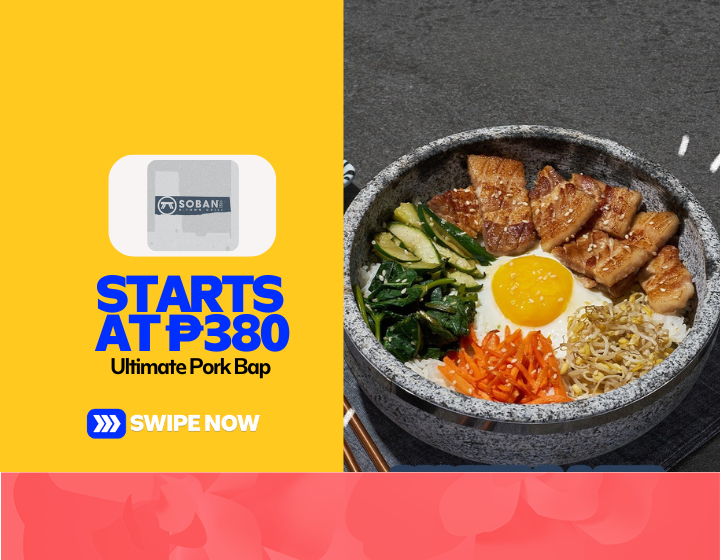 Ultimate Pork Bap Starting At P380