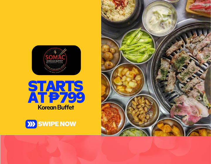Korean Buffet Starting At P799