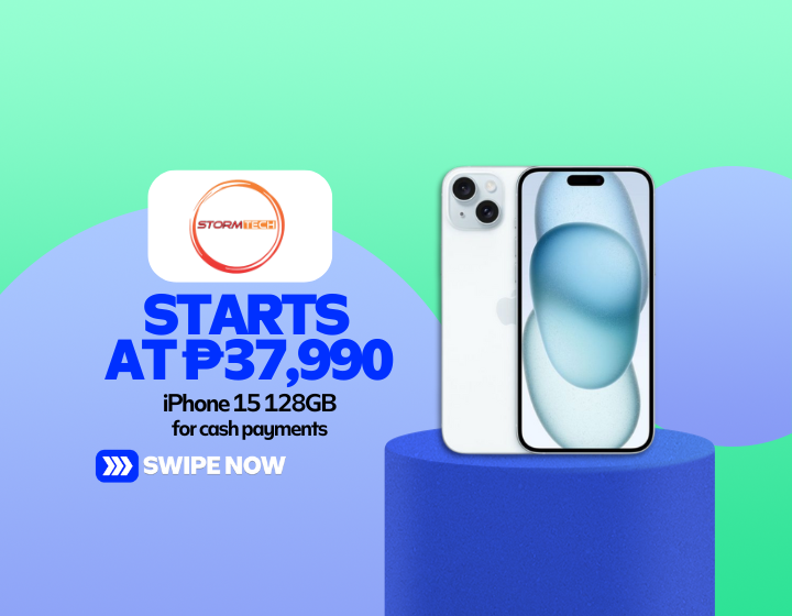 iPhone 15 128GB Starting At P37,990