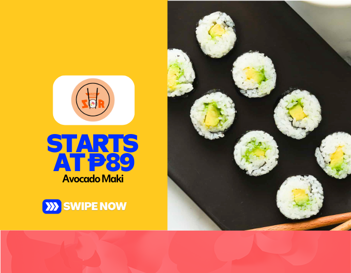 Avocado Maki Starting At P89
