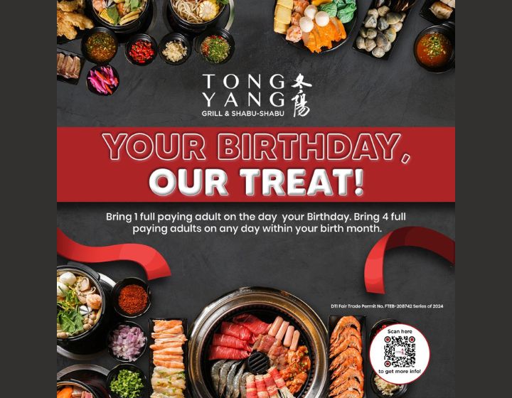 Dine Free on Your Birthday