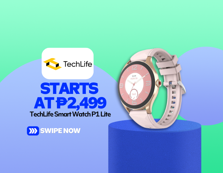 TechLife Smart Watch P1 Lite Starting At P2,499